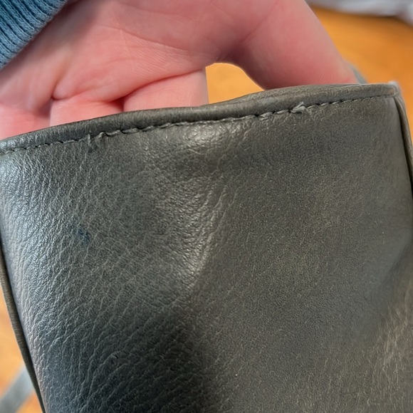 Rampage Large Tote Bucket Bag with Gold Accents - Picture 9 of 16